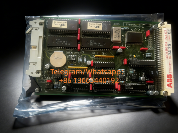ABB SYNPOLO D controller card, model 3DDE 300 403, version CMA 123-1