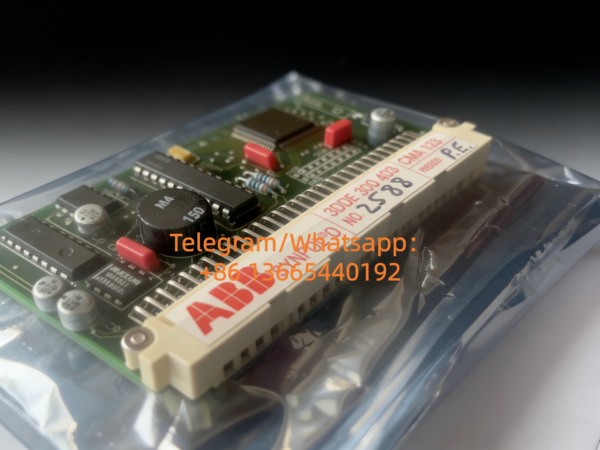 ABB SYNPOLO D controller card, model 3DDE 300 403, version CMA 123-2